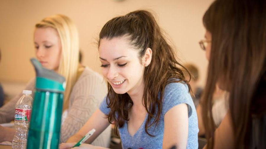 Image of a Student in Class