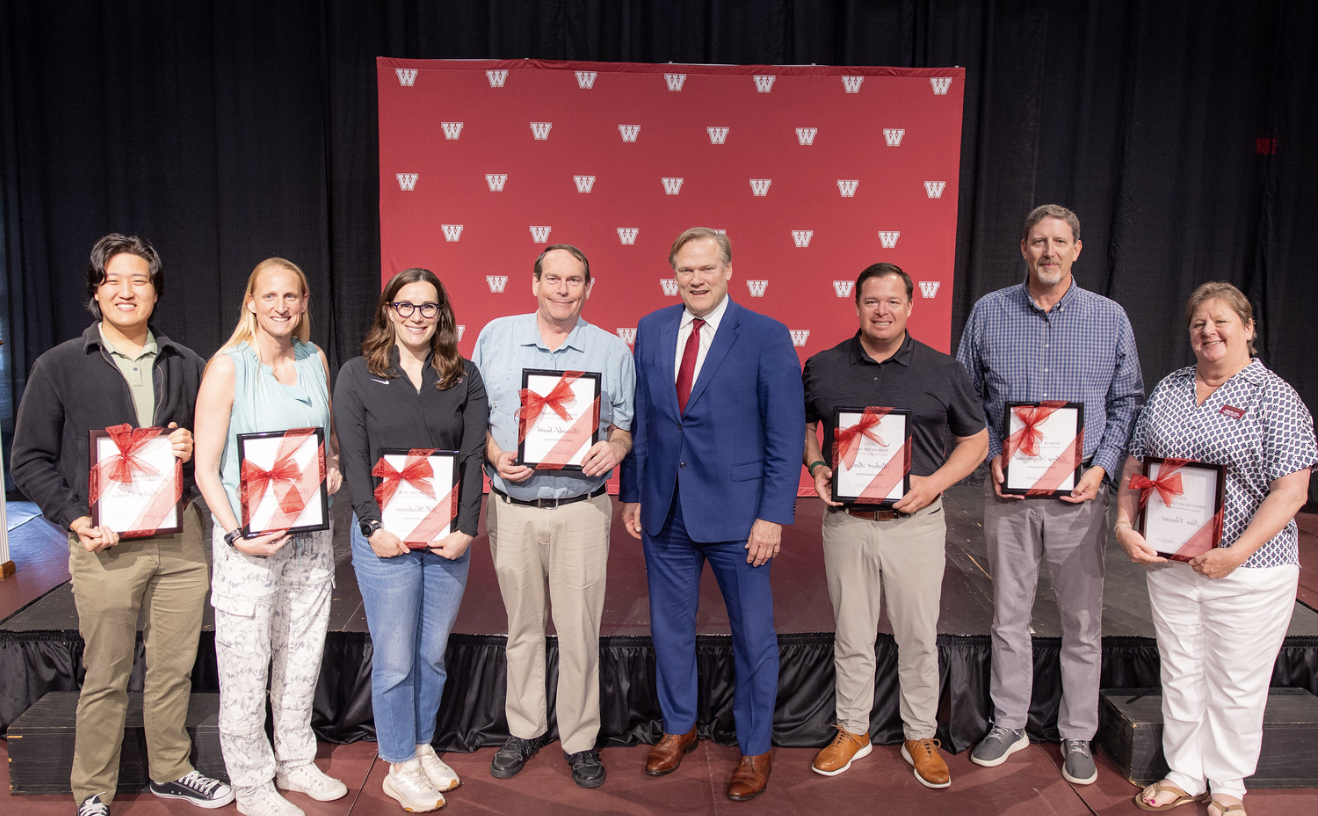 Westmont honored a number of faculty and staff for their outstanding contributions at the May 9 Faculty and Staff Appreciation Brunch